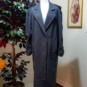 Vintage Wool Long Coat – Billycoat – Size M
